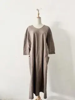 45R フリルチュニック チェック ブラウン ONEONEシリーズ - メルカリ