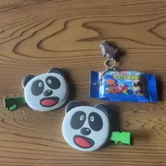 たべっ子どうぶつ　前髪クリップ　たべっ子水族館　キーホルダーのサムネイル