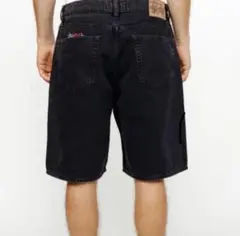 ハ*ー様 Stussy BIGOL Jean ショートパンツ ブラック 33イン - メルカリ