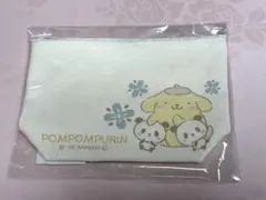 上野駅限定　ポムポムプリン　パンダ抱っこポーチ