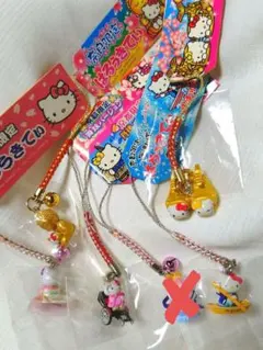 ハローキティ 新潟・佐渡限定 ストラップ 4種、キーホルダー 価格相談