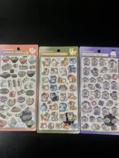 【正規品】ボンボンドロップシール 和柄 相撲 和食 たこ焼き 柴犬 犬