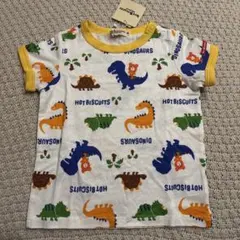 HOT BISCUITS 恐竜柄 Tシャツ 80