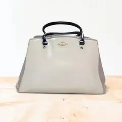 COACH アイボリー2WAY バッグ