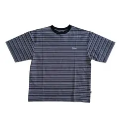 POLER ポーラー アウトドア スタッフ ストライプ Tシャツ グレーのサムネイル