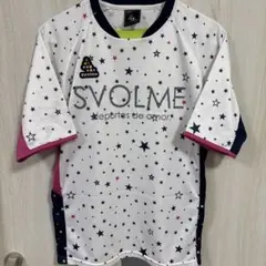 SVOLME スター柄 プラクティスシャツ 半袖