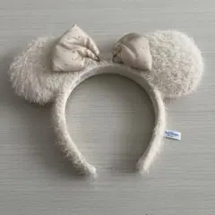 ミッキー耳カチューシャ ベージュ