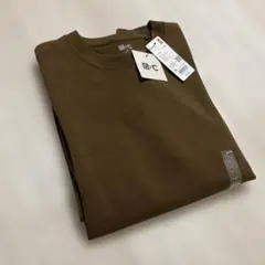 新品タグ付き　UNIQLO C オーバーサイズスウェットシャツ　ブラウン XL