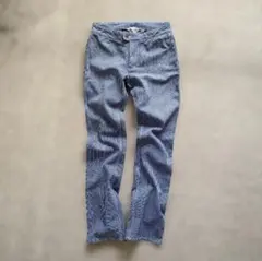 Americana アメリカーナ ヒッコリー ストライプ パンツ 日本製 S 綿のサムネイル