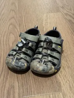美品　KEEN 迷彩　サンダル