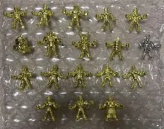 ダイキャストキンケシ　金19種　銀4種　キン肉マン　金のマスク　悪魔将軍