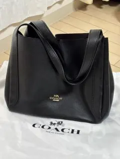 極美品！　COACH コーチ　ハドリーホーボー　ブラック　ショルダーバッグ
