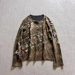 00s Y2K Archive 5351 Grunge Long T-Shirtのサムネイル
