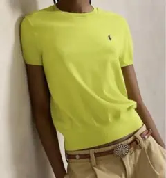 ポロラルフローレン　ショートスリーブ クルーネック セーター