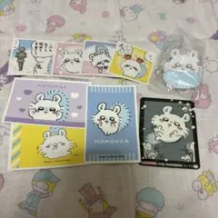 ちいかわ　モモンガ　クリップ　シール