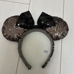 ディズニー　カチューシャ　スパンコールミニー