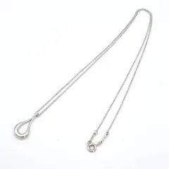 TIFFANY&Co ティアドロップ ネックレス 925 レディース