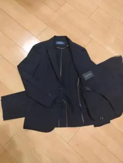 ナノユニバース　ダメリーノ　メンズ　セットアップ　ブラック　SOLOTEX