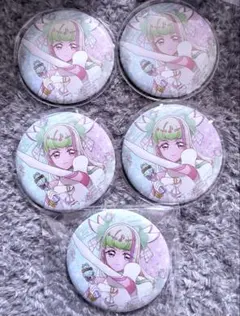 キミとアイドルプリキュア展 キュアズキューン サイン入り缶バッジ