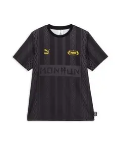 PUMA プーマ モンスターハンター フットボール 半袖 Tシャツ 黒 XS