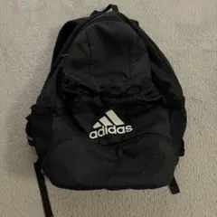 手洗い済み☆ adidas サッカーリュック 黒×白