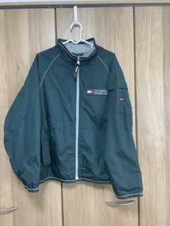TOMMY HILFIGER ジップアップ ナイロンジャケット　Lサイズ