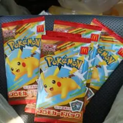 ポケモンカードMEGA 5パック　マクドナルド ハッピーセット2025