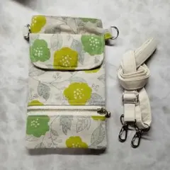コインスルー　スマホポーチ　ショルダー