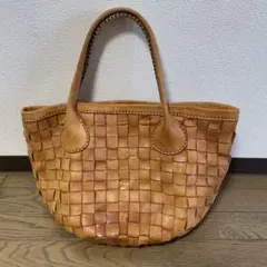 ロビタ　レザー メッシュ　トートバッグrobitaのサムネイル