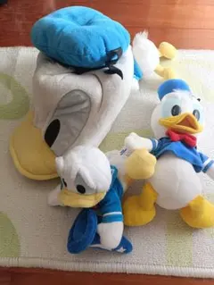 ドナルドダック ぬいぐるみセット