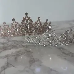 クリスタルティアラ　２個セット　ハロウィン