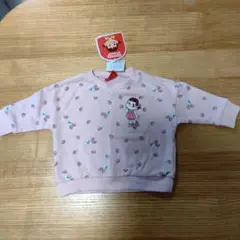 Birthday ピンク ペコちゃん トレーナー 80