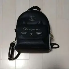 【大幅値下げ】Coboca+ 合皮グレンチェックネコミミチャームリボンミニＤ