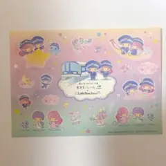 リトルツインスターズ キキララ 東京モノレール ステッカー