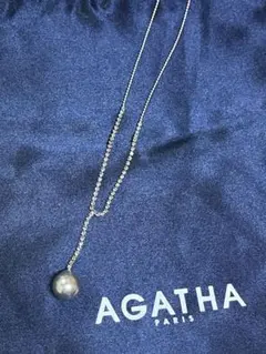 AGATHA パール風ネックレス
