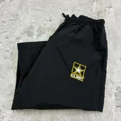 U.S. ARMY　トラックパンツ　PTパンツ　SR　ブラック　古着