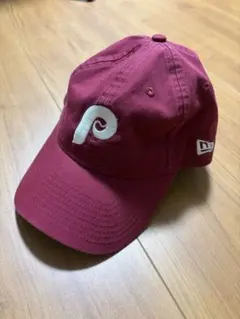 NEW ERA ニューエラ 9TWENTY キャップ バーガンディ ホーンロゴ