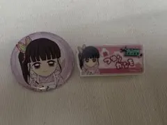 きめつ食堂　ランダム缶バッジとランダムネームプレート風バッジのセット