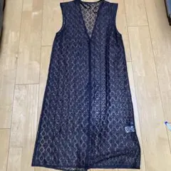 レースロングジレ