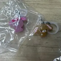 サンリオキャラクターズ ゆるっとめじるしアクセサリー くろうさ　ぼんぼんりぼん