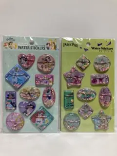 セリア　ディズニープリンセス＆ティンカーベル　ウォーターステッカーセット