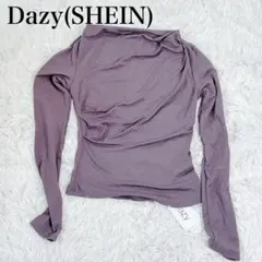 Dazy(SHEIN) パープル長袖トップス　カットソー