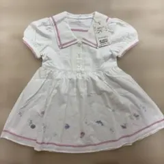 タグ付き mezzo piano ホワイト ワンピース