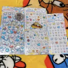 ぷくぷくあわわちゃん プチドロップ タイル シール 平成 シール帳 ファンシー