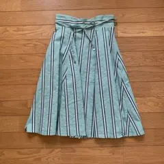 プロポーション　ボディ　ドレッシング　ストライプ　スカート
