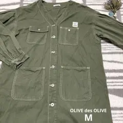 OLIVE des OLIVE ミリタリーコート　ノーカラー 長袖　Mサイズ