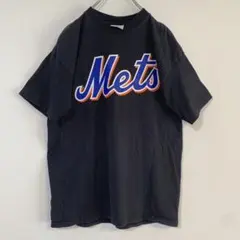 Majestic MLB Mets WAGNER 13 半袖Tシャツ XL 黒のサムネイル
