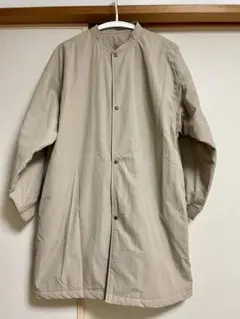 無印良品　撥水　中わたスタンドカラーコート　ベージュ　S〜M 未使用！！