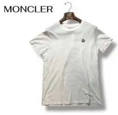 MONCLER コラボ　AWAKE ホワイト　Ｔシャツ　シンプル　ロゴ