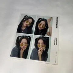 LE SSERAFIM UNFORGIVEN YUNJIN ステッカー